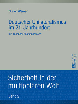 cover image of Deutscher Unilateralismus im 21. Jahrhundert